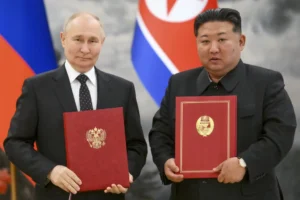 vladimir-putin-and-kim-jong-un-hail-‘strongest-ever-treaty’-–-washington-examiner