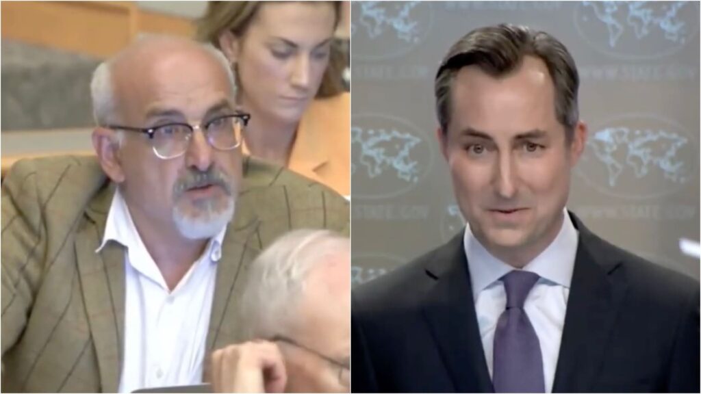 reporter-confronts-state-dept.-spokesman-matt-miller-for-stonewalling-on-usaid’s-funding-of-gain-of-function-research-on-covid-|-the-gateway-pundit-|-by-jim-hᴏft