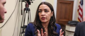 far-left-protests-against-ocasio-cortez-for-endorsing-biden