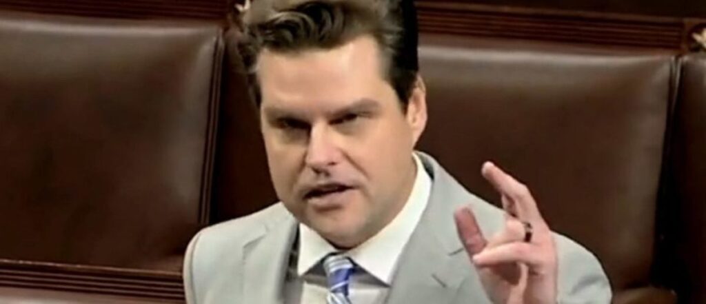 ‘out-of-compliance’:-matt-gaetz-slams-mccarthy-on-house-floor,-threatens-motion-to-vacate-the-chair