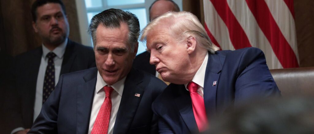 ‘fantastic-news’:-trump-celebrates-romney’s-senate-departure