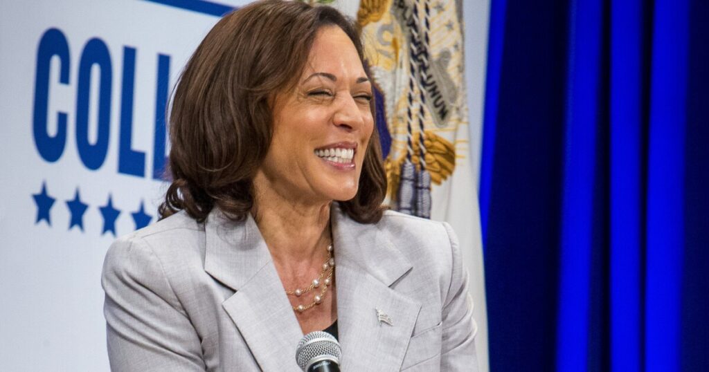 kamala-harris-walks-out-to-‘hail-to-the-chief’-in-apparent-mistake-at-college-rally
