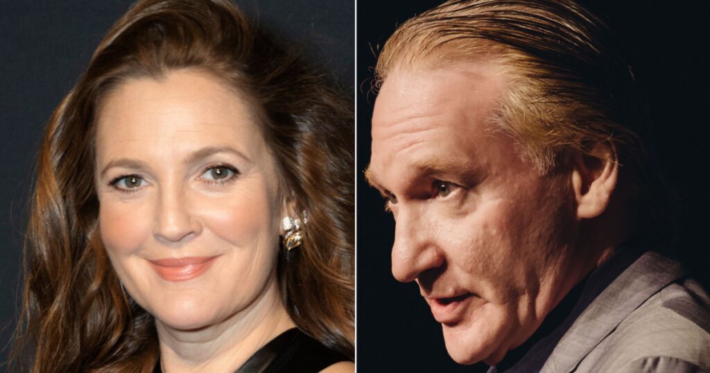 drew-barrymore-pauses-show-production-while-bill-maher-continues-to-scab