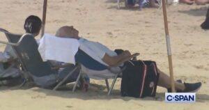 joe-biden-looks-like-a-corpse-lounging-on-the-beach-in-delaware-(video)