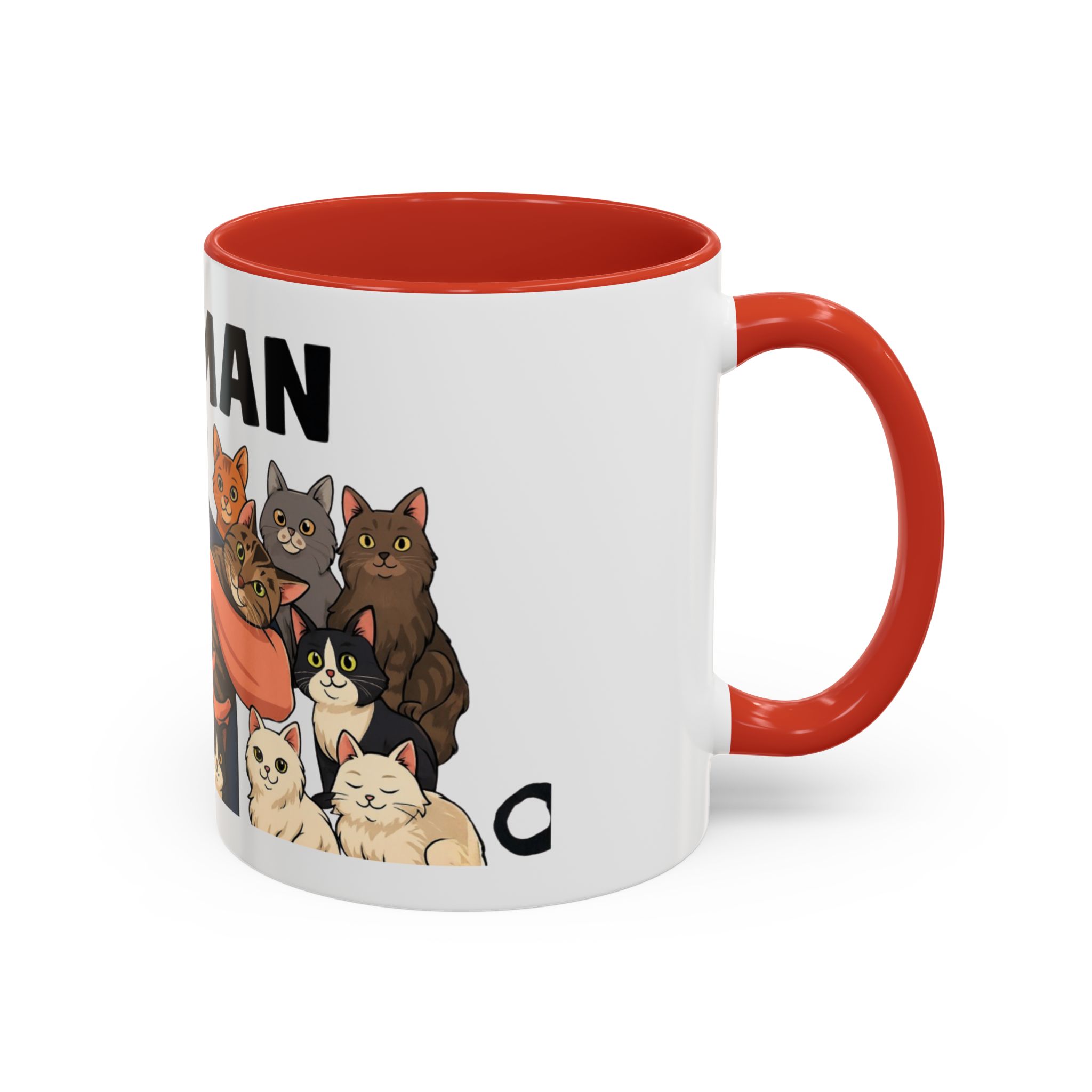 Cat Man Coffee Mug — Funny Cat Lover Accent Mug (11/15oz) - Image 15