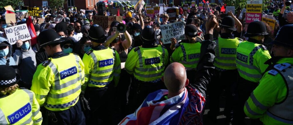 fact-check:-facebook-post-makes-false-claim-about-why-uk-protester-was-jailed