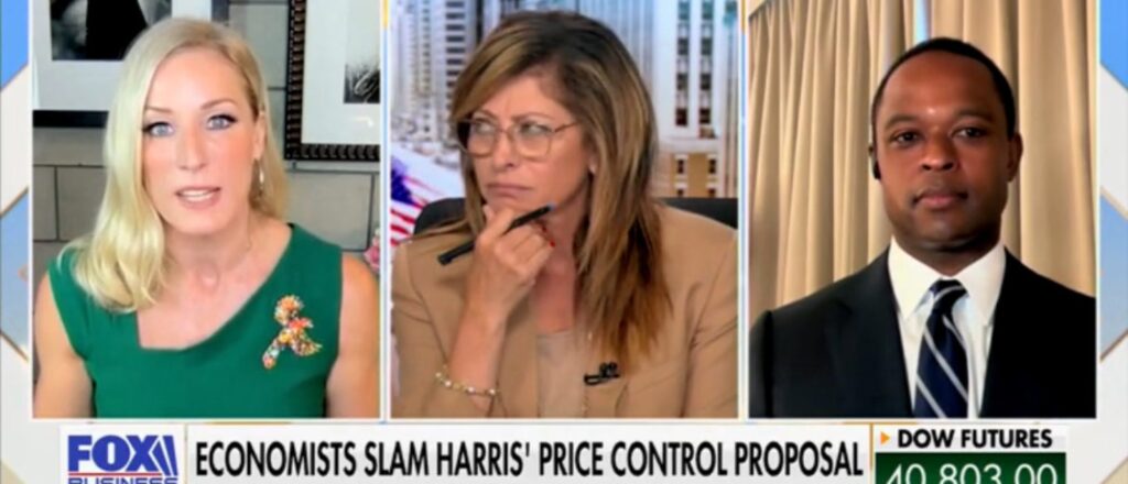 fox-business-host-maria-bartiromo,-democratic-strategist-get-heated-during-debate-on-kamala’s-price-gouging-plan