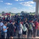 eagle-pass,-texas-issues-emergency-declaration-after-‘never-ending-line’-of-military-aged-males-from-venezuela-arrive-to-border-by-train-(video)-|-the-gateway-pundit-|-by-david-greyson