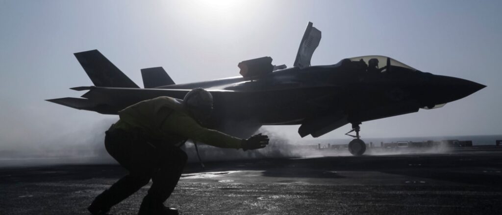 only-around-half-of-the-military’s-f-35-fighter-jets-are-mission-ready,-watchdog-says