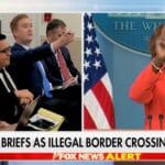 unbelievable!-karine-jean-pierre-cuts-off-peter-doocy,-shuts-him-down,-refuses-to-answer-question-on-biden-border-crisis-(video)-|-the-gateway-pundit-|-by-cristina-laila