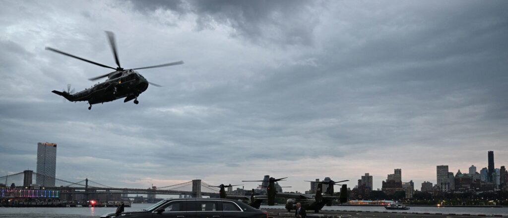 helicopter-gets-wedged-under-highway-overpass