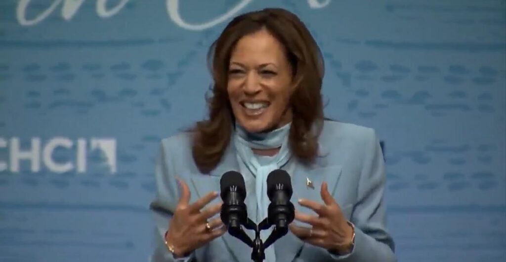 kamala-harris-debuts-fake-hispanic-accent-while-speaking-to-congressional-hispanic-caucus-(video)-|-the-gateway-pundit-|-by-cristina-laila