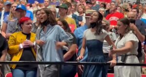 “killer-kamala-you-can’t-hide!-–-pro-hamas-protesters-interrupt-kamala-harris’s-madison-rally-(video)