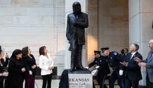 mike-johnson-dedicates-johnny-cash-statue-alongside-arkansas-leaders-–-washington-examiner