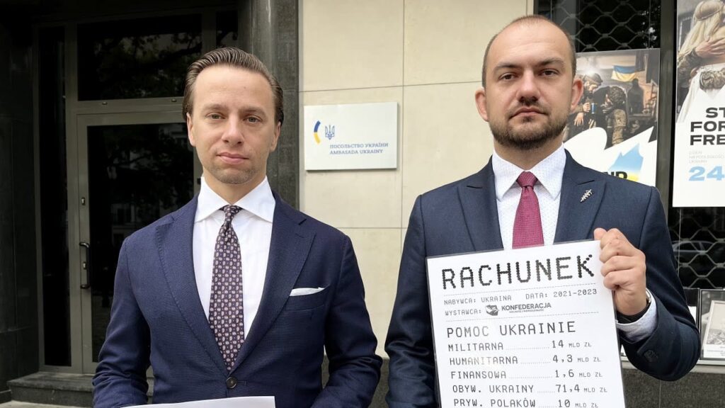 right-wing-polish-mp-delivers-$23-billion-bill-to-ukrainian-embassy-(video)-|-the-gateway-pundit-|-by-richard-abelson