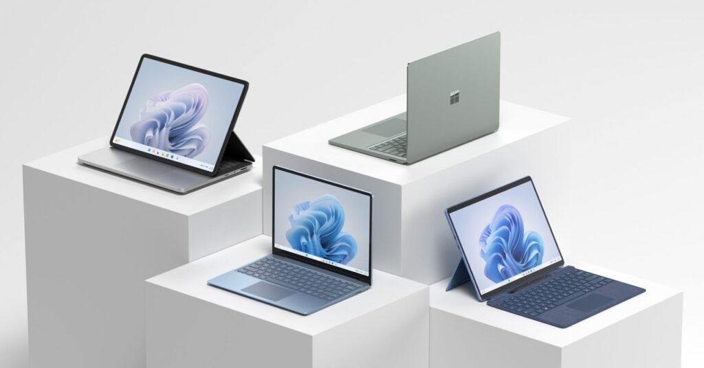 microsoft-shows-off-new-surface-laptops-and-ai-enhanced-windows