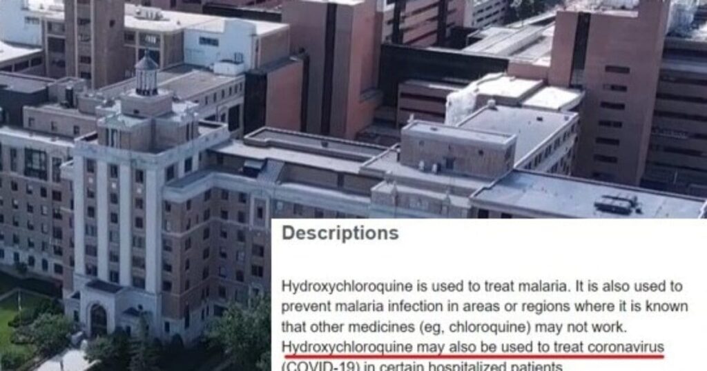 mayo-clinic-website-now-says-hydroxychloroquine-can-be-used-to-treat-covid-19-patients,-previously-claimed-it-was-not-effective-|-the-gateway-pundit-|-by-anthony-scott