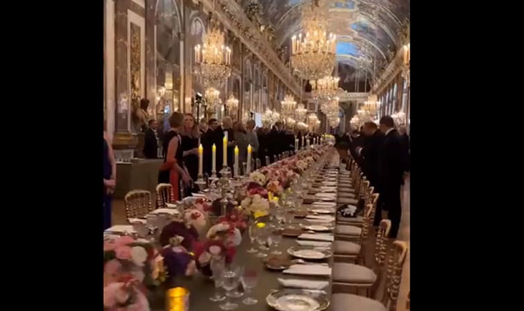 elites-enjoy-lavish-dinner-at-palace-of-versailles-while-discussing-climate-change-|-the-gateway-pundit-|-by-mike-lachance