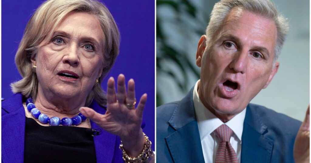 hillary-clinton-slams-mccarthy-as-‘too-weak’-to-push-back-against-house-republicans