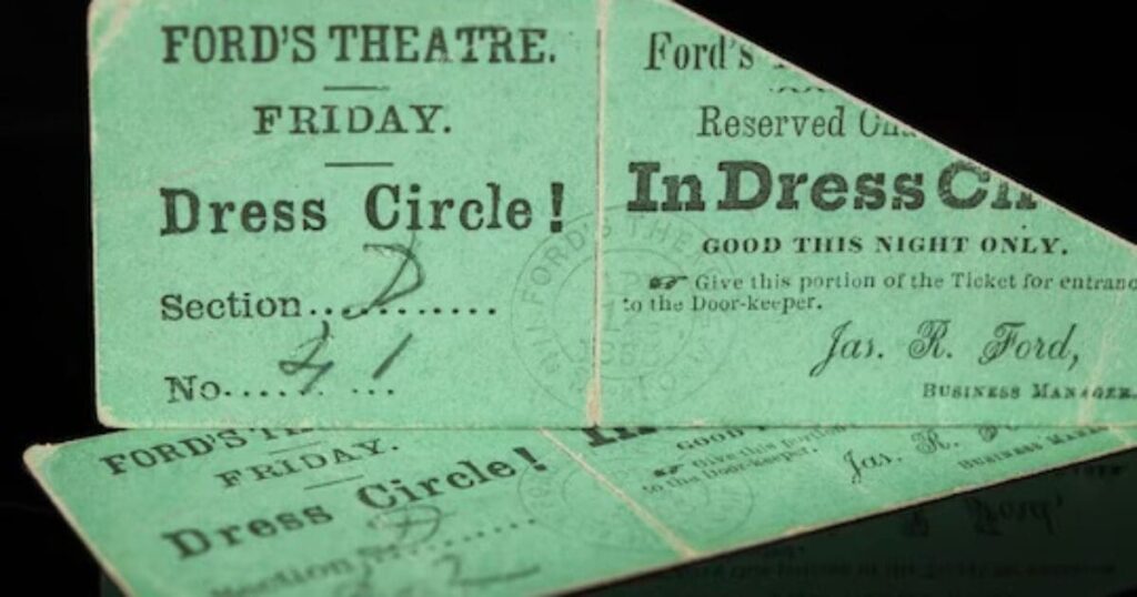 historic-tickets-to-show-where-lincoln-was-assassinated-sell-for-$262,500-at-auction-|-the-gateway-pundit-|-by-cassandra-macdonald