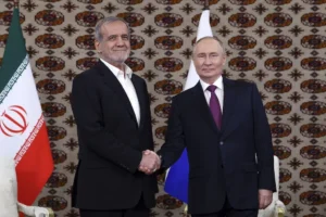 putin-meets-with-iranian-president-pezeshkian,-stressing-close-ties-–-washington-examiner
