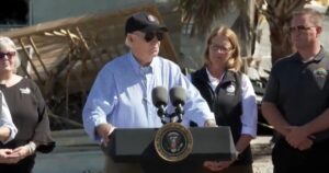 sick!-joe-biden-lies-about-his-house-burning-down-to-hurricane-victims-in-florida-(video)-|-the-gateway-pundit-|-by-cristina-laila