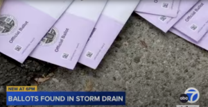 california-man-discovers-stack-of-mail-in-ballots-in-storm-drain-|-the-gateway-pundit-|-by-jim-hᴏft