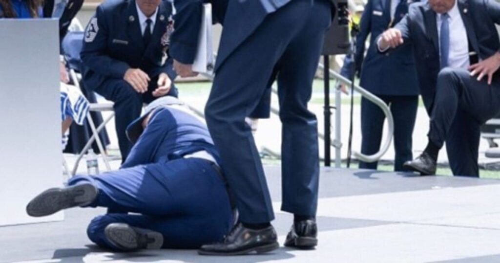 report-reveals-how-the-biden-regime-is-desperately-working-to-keep-old-joe-from-suffering-more-embarrassing-falls-ahead-of-the-2024-election-|-the-gateway-pundit-|-by-cullen-linebarger