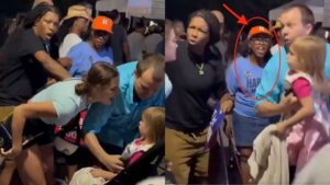 wow!-kamala-harris-supporter-shouts-“f-word”-in-face-of-toddler-in-a-stroller,-as-panic-sets-in-over-trump’s-latest-poll-numbers-(video)-|-the-gateway-pundit-|-by-patty-mcmurray