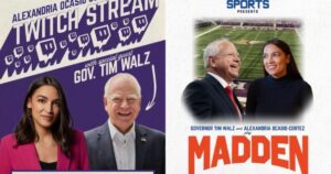 aoc-and-tim-walz-to-play-video-games-on-twitch-in-desperate-attempt-to-court-young-male-voters-|-the-gateway-pundit-|-by-cassandra-macdonald