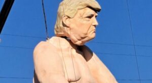 more-disgusting-antics-from-the-vile-left:-giant-statute-of-naked-president-trump-moved-to-wisconsin-|-the-gateway-pundit-|-by-jim-hoft