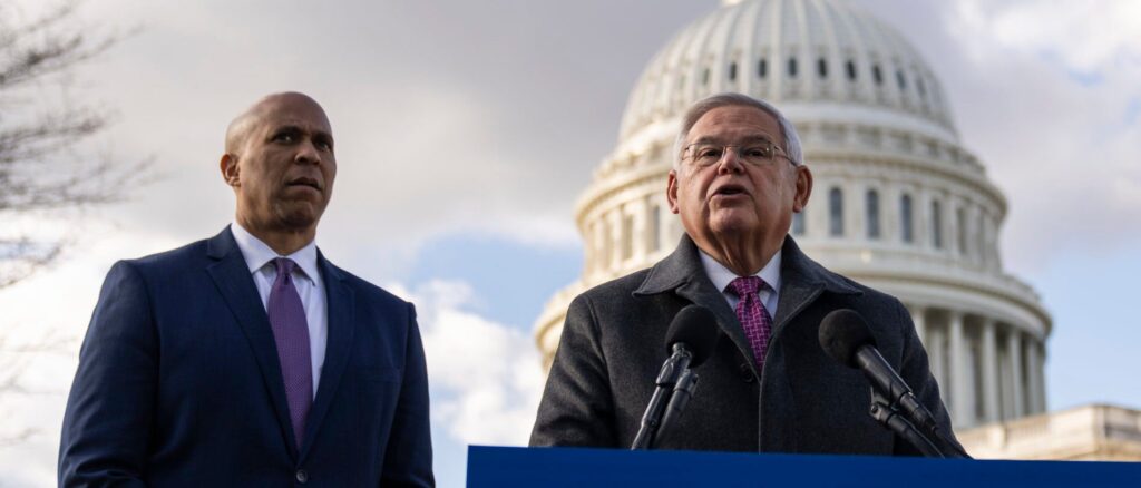 new-jersey-sen-cory-booker-joins-calls-for-fellow-sen.-menendez’s-resignation