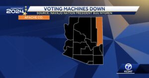 election-day-chaos-hits-key-swing-state-county:-voting-machines-down-in-apache-county,-arizona-|-the-gateway-pundit-|-by-jim-hᴏft