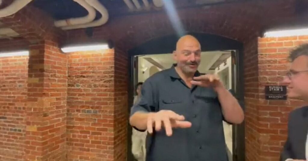 slob-fetterman-backs-down-on-senate-dress-code:-report-|-the-gateway-pundit-|-by-kristinn-taylor