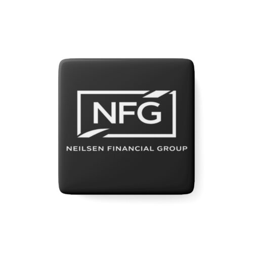 Porcelain Magnet — NFG (Neilsen Financial Group) Logo Square