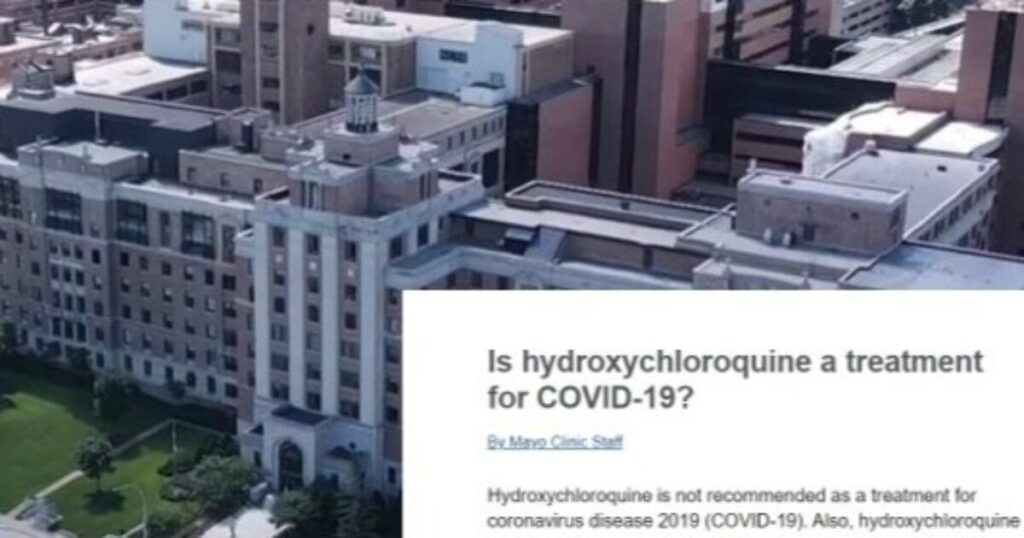 mayo-clinic-scrubs-page-admitting-hydroxychloroquine-can-be-used-to-treat-covid-19-|-the-gateway-pundit-|-by-anthony-scott