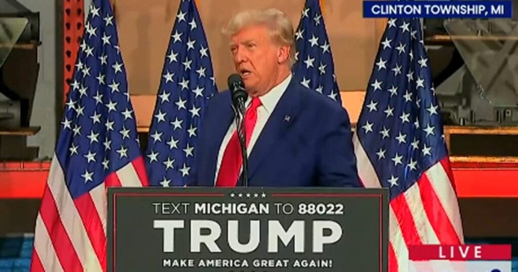 watch-highlights-from-donald-trump’s-uaw-speech-in-michigan-(video)-|-the-gateway-pundit-|-by-mike-lachance