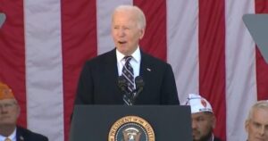 good-riddance:-joe-biden-delivers-final-remarks-as-president-at-arlington-on-veterans-day-(video)-|-the-gateway-pundit-|-by-cristina-laila