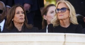 jill-biden-and-kamala-harris-sit-next-to-each-other-at-arlington-cemetery-and-you-can-cut-the-tension-with-a-knife!-(video)-|-the-gateway-pundit-|-by-cristina-laila