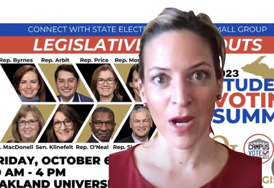mi-sos-benson-caught-hosting-so-called-“non-partisan”-voting-event-for-students-at-public-university,-featuring-only-democrat-speakers-and-leftist-voter-groups-|-the-gateway-pundit-|-by-patty-mcmurray