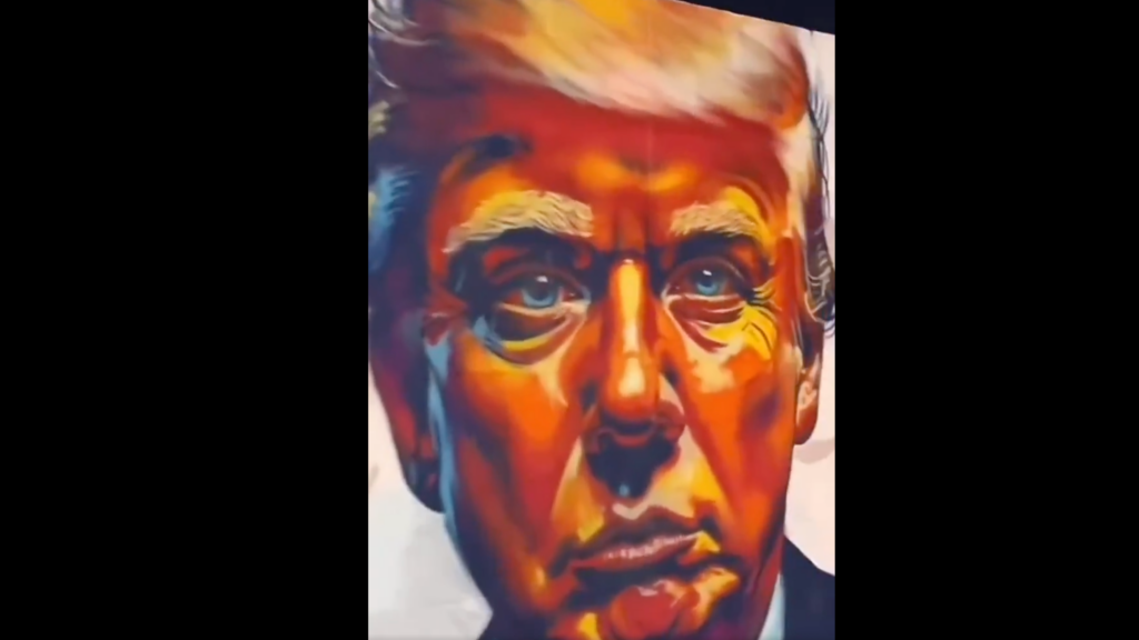 spectacular-murals-pop-up-in-pharr,-texas-of-donald-trump-alongside-an-homage-to-elon-musk-|-the-gateway-pundit-|-by-margaret-flavin