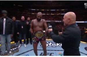 ufc-goat-jon-jones-does-the-‘trump-dance’-after-winning-main-event-at-madison-square-garden-with-donald-trump-in-the-front-row-–-leads-crowd-in-chants-of-‘usa!-usa!”-|-the-gateway-pundit-|-by-jim-hoft