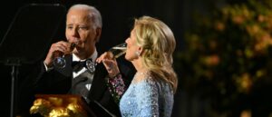 with-all-eyes-on-trump,-biden’s-bubble-gathered-for-one-last-swanky,-insulated-sendoff