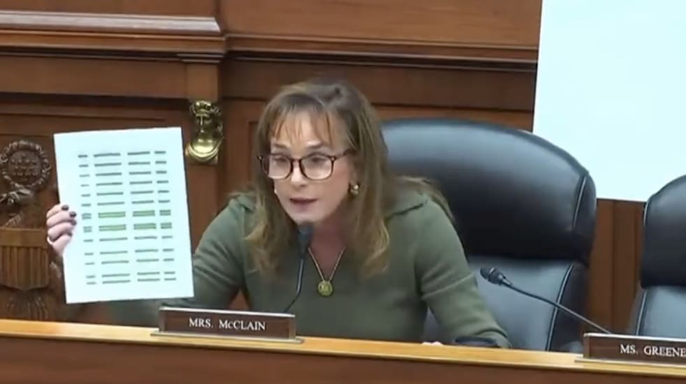 ouch!-rep-lisa-mcclain-delivers-best-line-of-the-day-to-deranged-democrats-and-then-she-brought-the-goods-on-the-biden-crime-family…[video]-|-the-gateway-pundit-|-by-patty-mcmurray