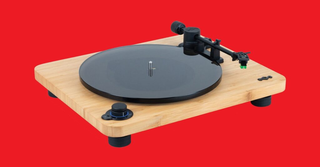 house-of-marley’s-stylish-new-turntable-is-made-for-beginners
