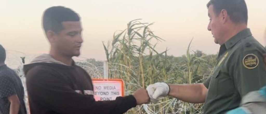 jesse-watters-reacts-to-dcnf-footage-showing-illegal-migrant-fist-bumping-border-patrol-agent