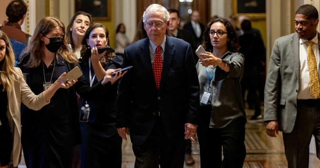 mcconnell-urges-senate-republicans-to-block-bipartisan-cr-as-house-pushes-clean-stopgap