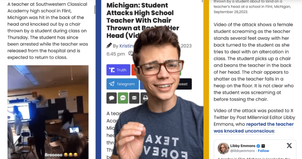 victor-reacts:-schools-have-become-lawless-wastelands-–-teacher-hospitalized-after-student-hit-her-with-a-chair-(video)-|-the-gateway-pundit-|-by-victor-nieves