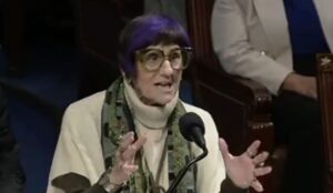 crazed-purple-haired-rep.-rosa-delauro-melts-down-over-‘president’-elon-musk,-blames-him-for-looming-government-shutdown-–-elon-claps-back-(video)-|-the-gateway-pundit-|-by-ben-kew