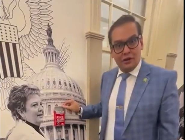 must-see:-rep.-george-santos-releases-“fire-alarm-tutorial-video”-and-proves-that-democrat-jamaal-bowman-is-lying-about-‘accidentally’-setting-off-alarm!-|-the-gateway-pundit-|-by-jim-hoft